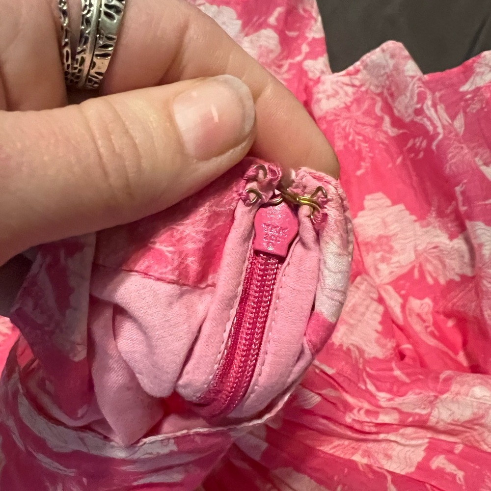 LoveShackFancy Vibrant Pink Floral Maxi Skirt - Picture 7 of 15